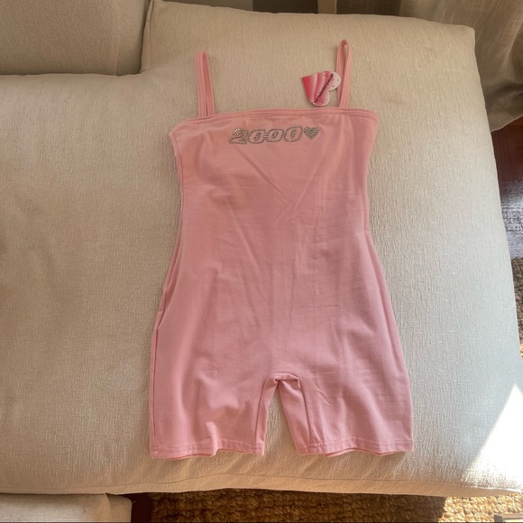 Cotton Candy Apparel
2000s Rhinestone Romper - Picture 3 of 9